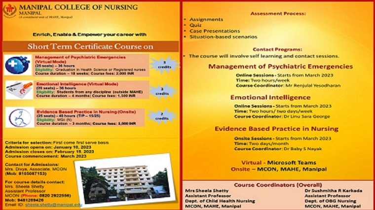 Certificate Course Flyer