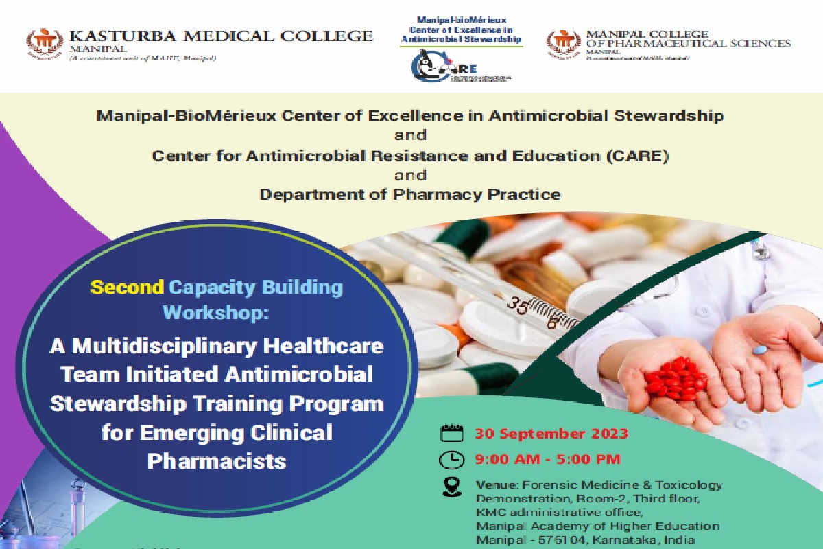 2nd Capacity Building Workshop A Multidisciplinary Healthcare Team Initiated Antimicrobial Stewardship Training Program for Emerging Clinical Pharmacists